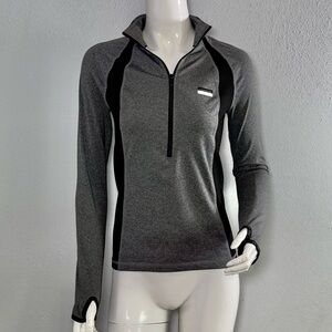 Victoria's Secret Pink Ultimate Half-Zip Long Sleeves Top. XS